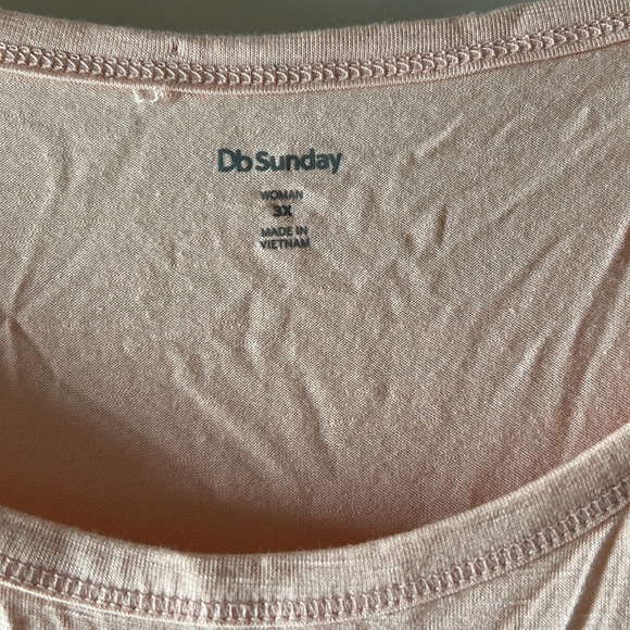 Dress Barn Flowy Sleeveless Tee - 3x - new with tags - Picture 2 of 5